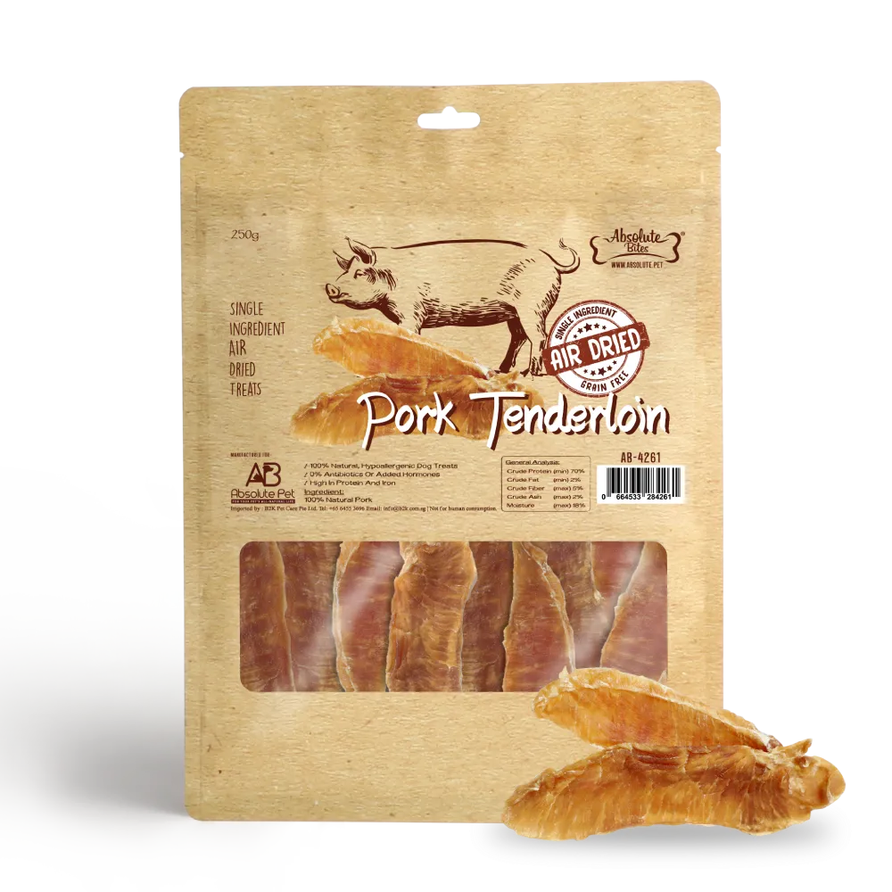Absolute Bites Air-Dried Pork Tenderloin 250g