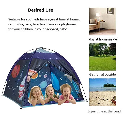 Ai-Uchoice Kids Tent Indoor Toddler Play Tent Children Playhouse for Boys and Girls Outdoor Playing