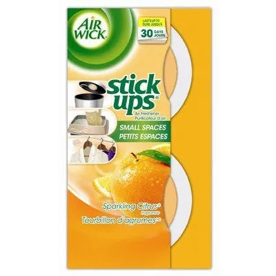 Air Wick Stick Ups Air Freshener– Sparkling Citrus – Pack of 2