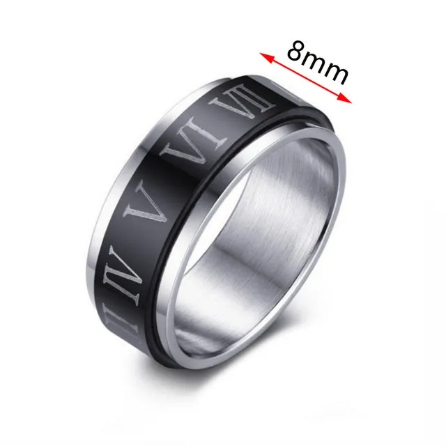 Anxiety Fidget Spinner Ring Rotate Ring