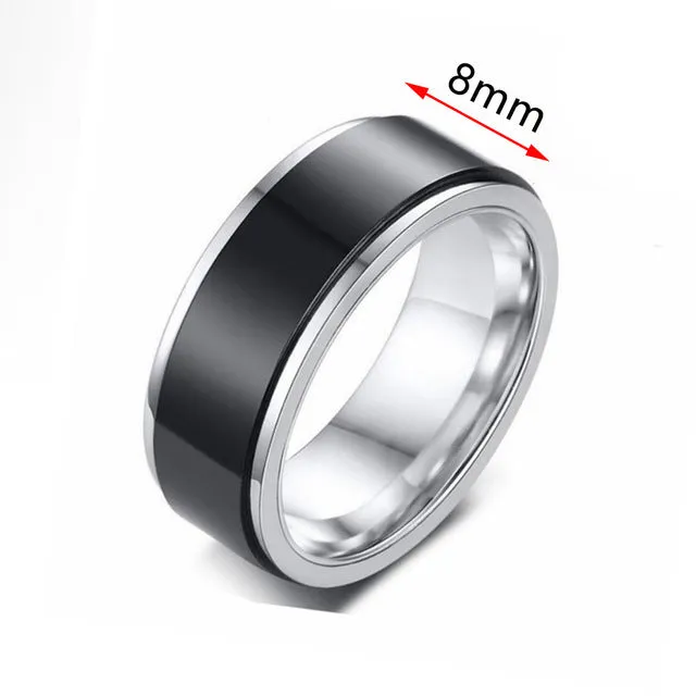 Anxiety Fidget Spinner Ring Rotate Ring