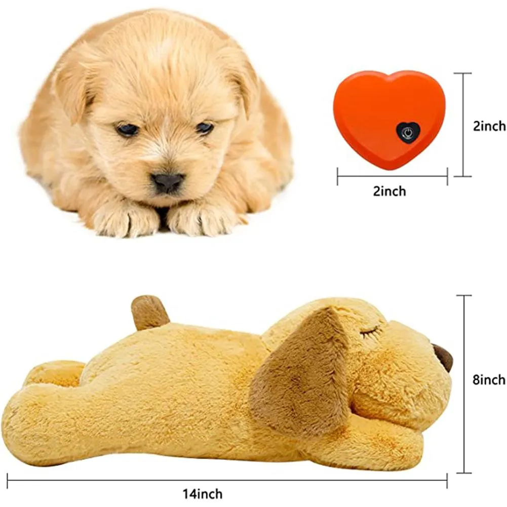 Anxiety Relief Heartbeat Plush Pet Toy