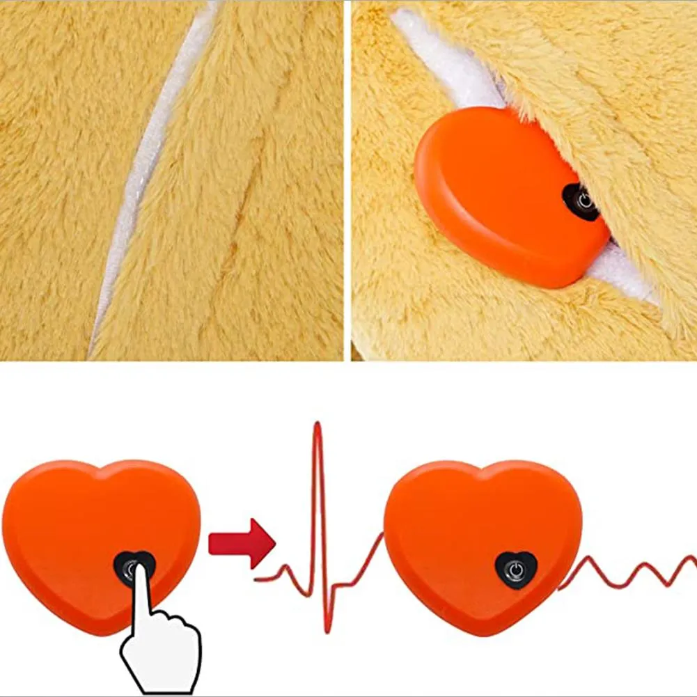 Anxiety Relief Heartbeat Plush Pet Toy