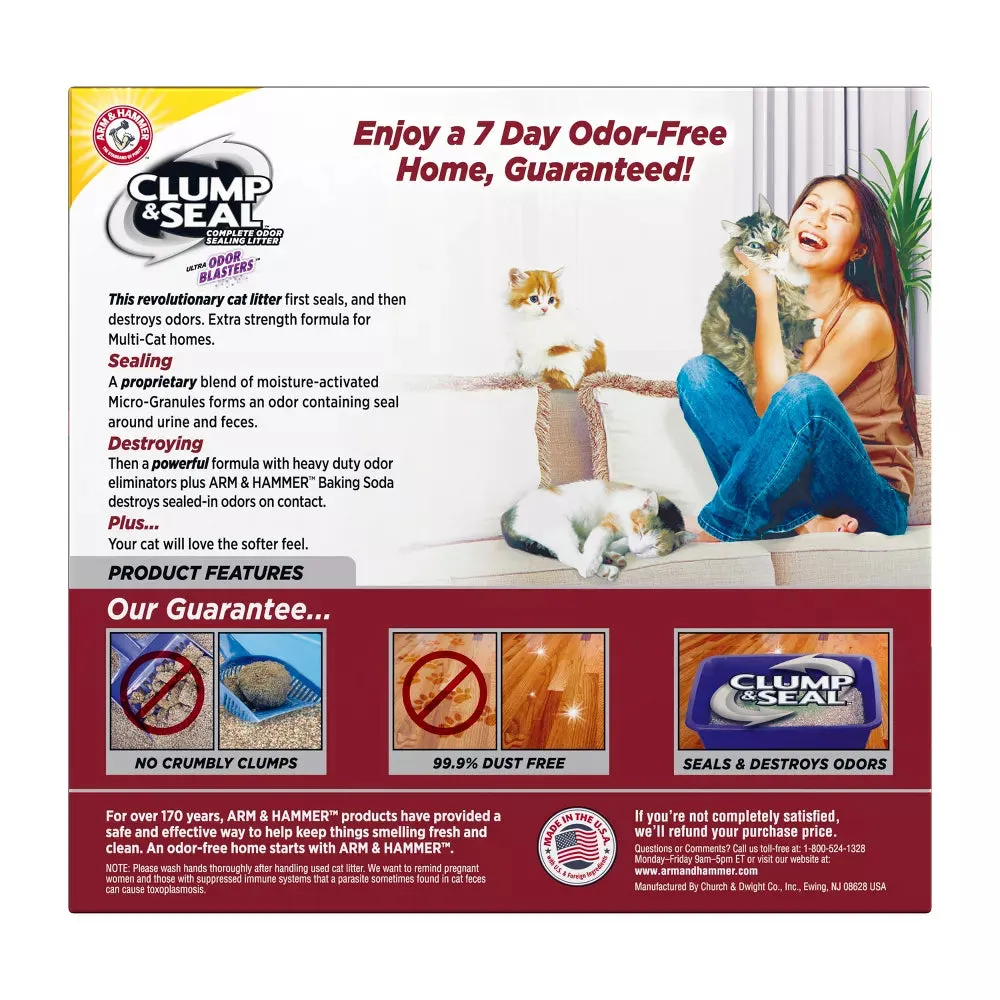 Arm & Hammer Clump & Seal Multi-Cat Litter