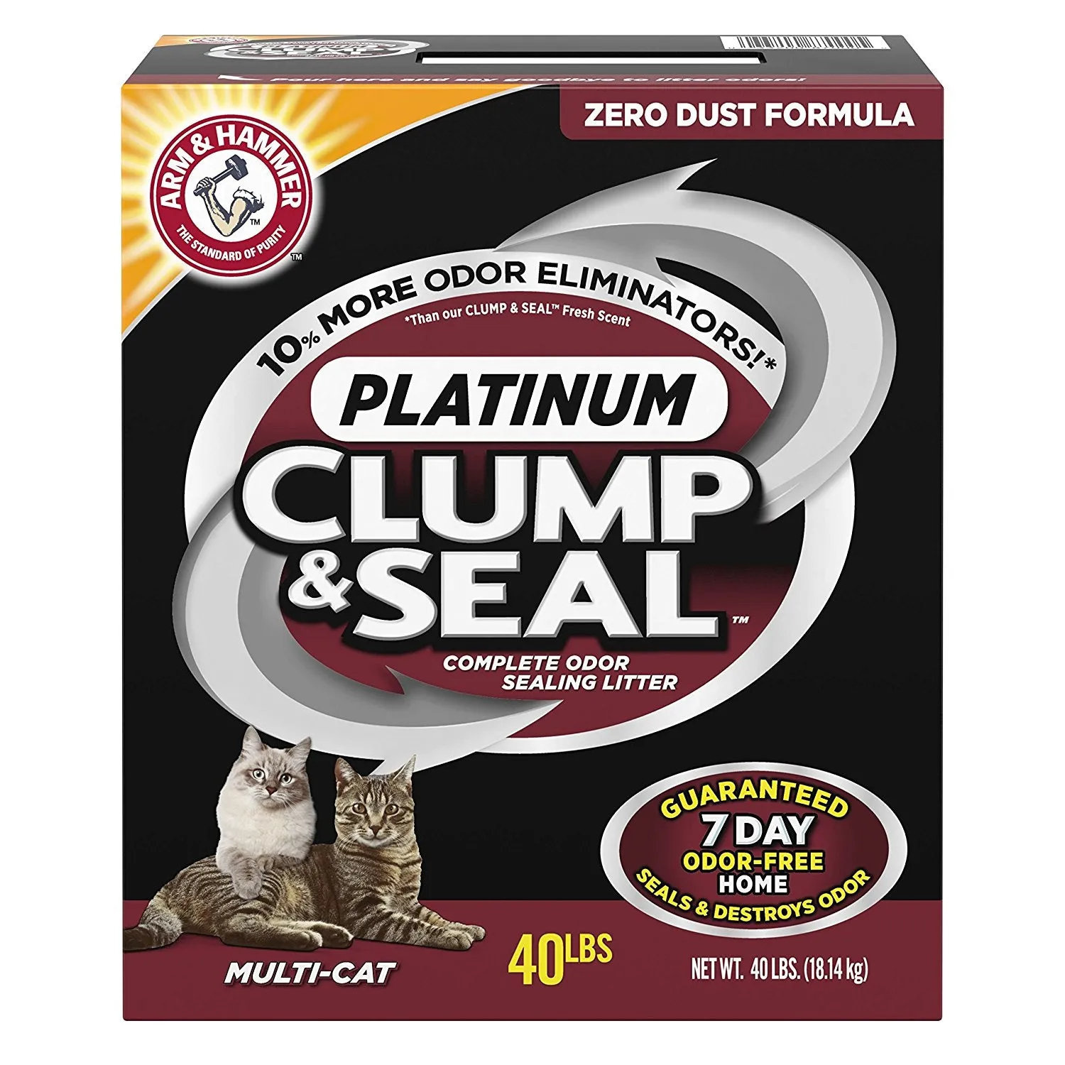 Arm & Hammer Multi-Cat Clump & Seal Clumping Litter