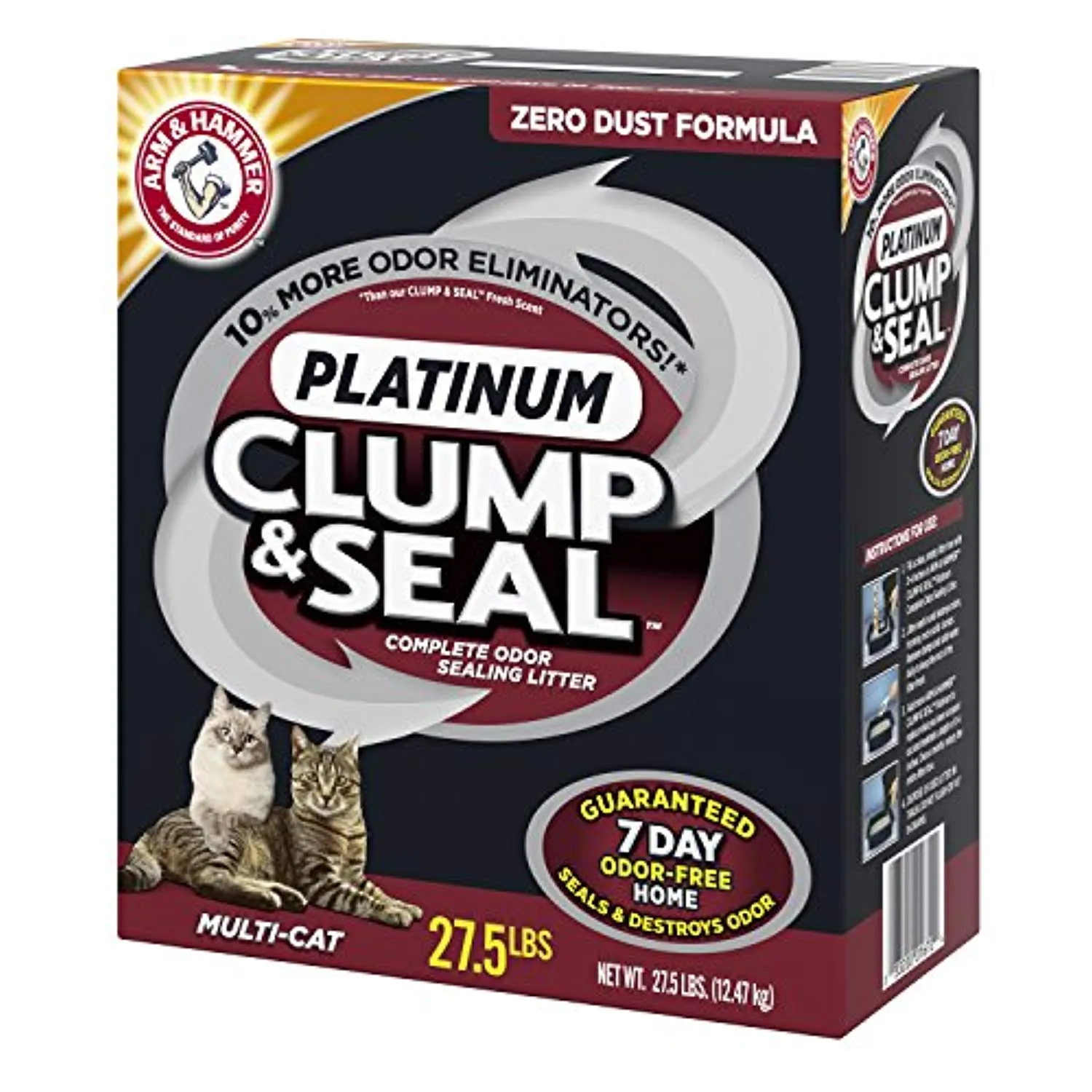 Arm & Hammer Multi-Cat Clump & Seal Clumping Litter