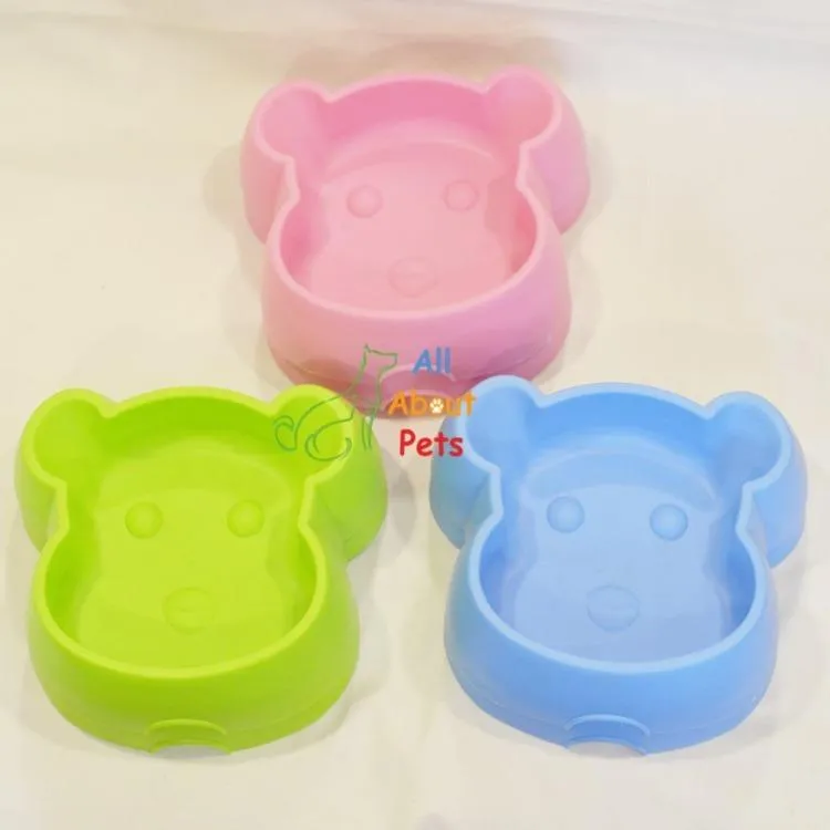 Bear Face Plastic Bowl