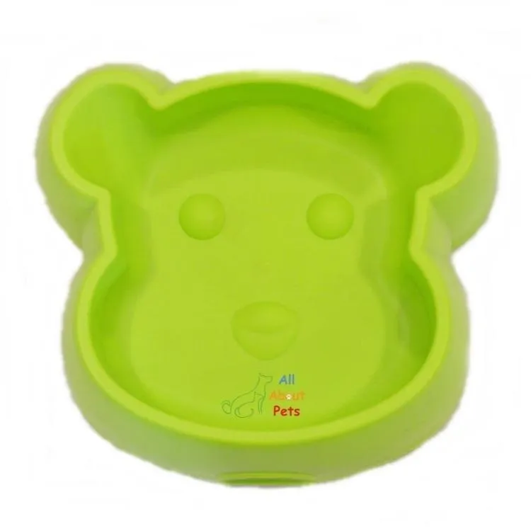 Bear Face Plastic Bowl