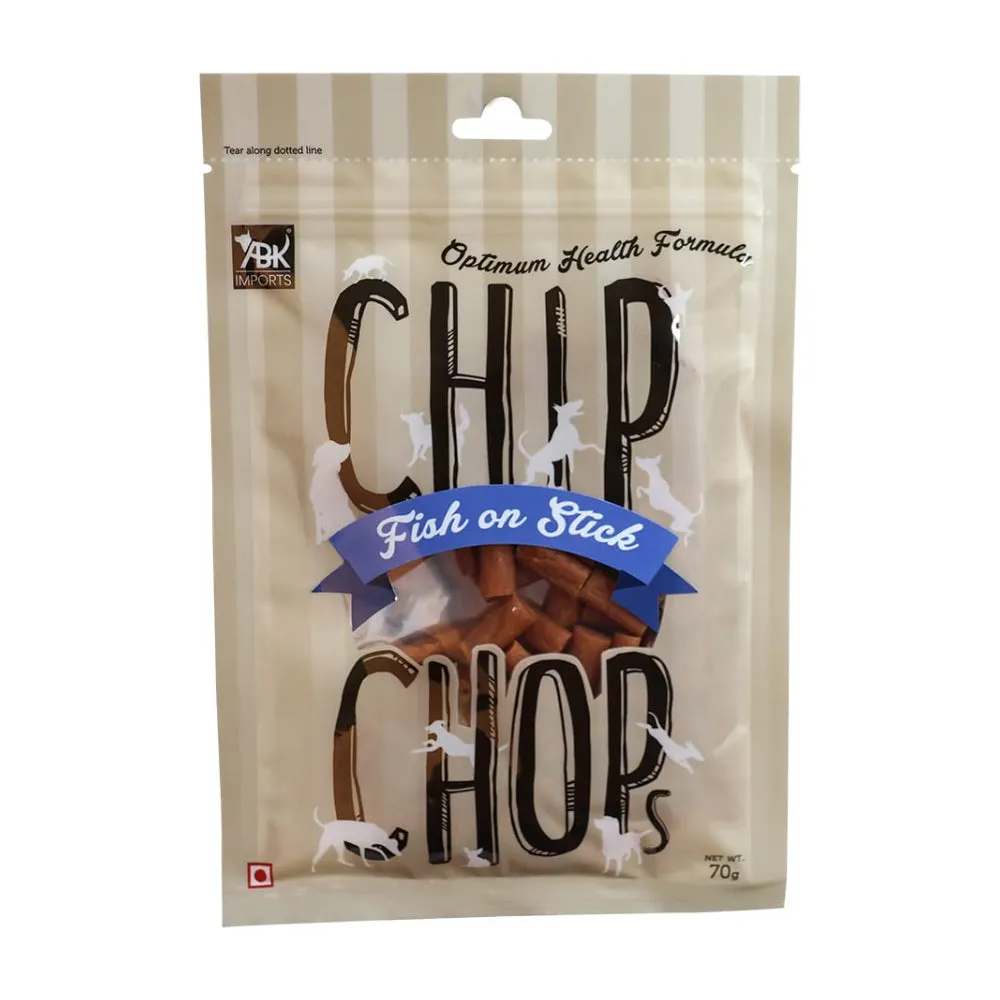 Chip Chops, Fish on Stick, 250g