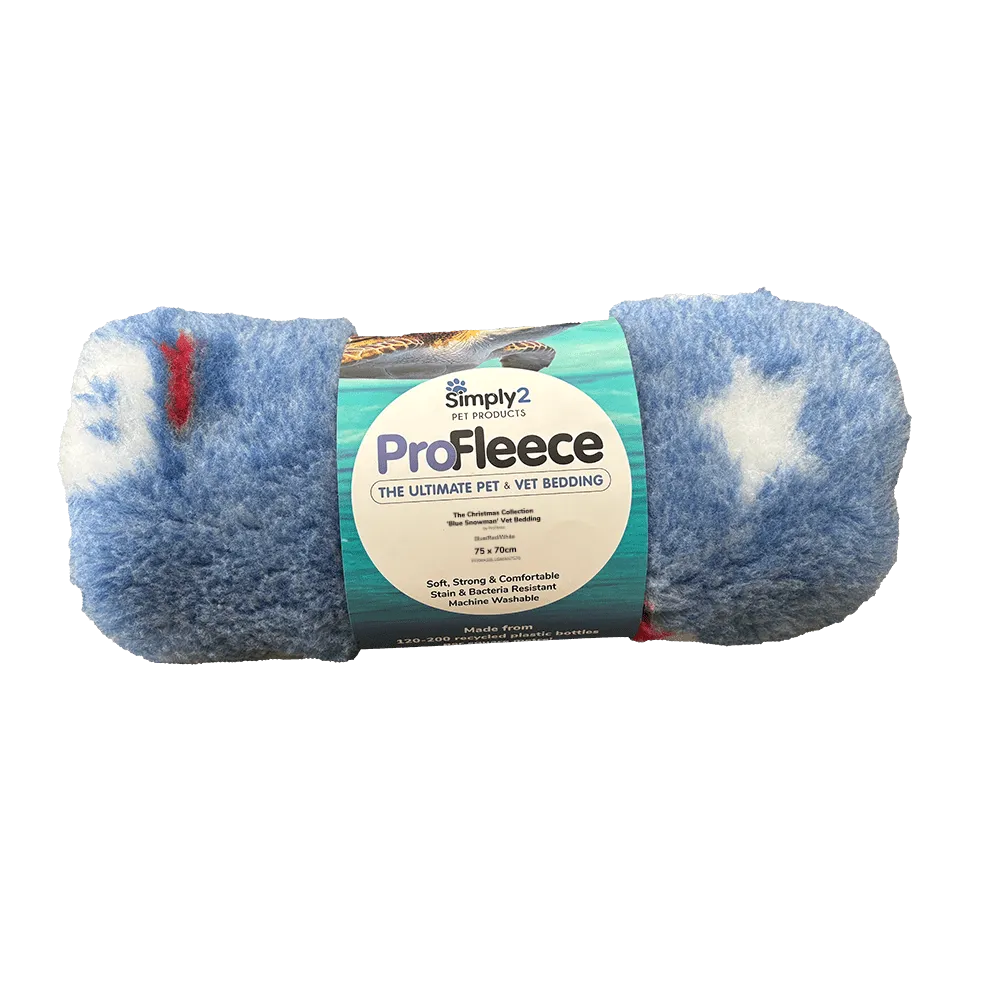 Christmas print pet bedding by ProFleece