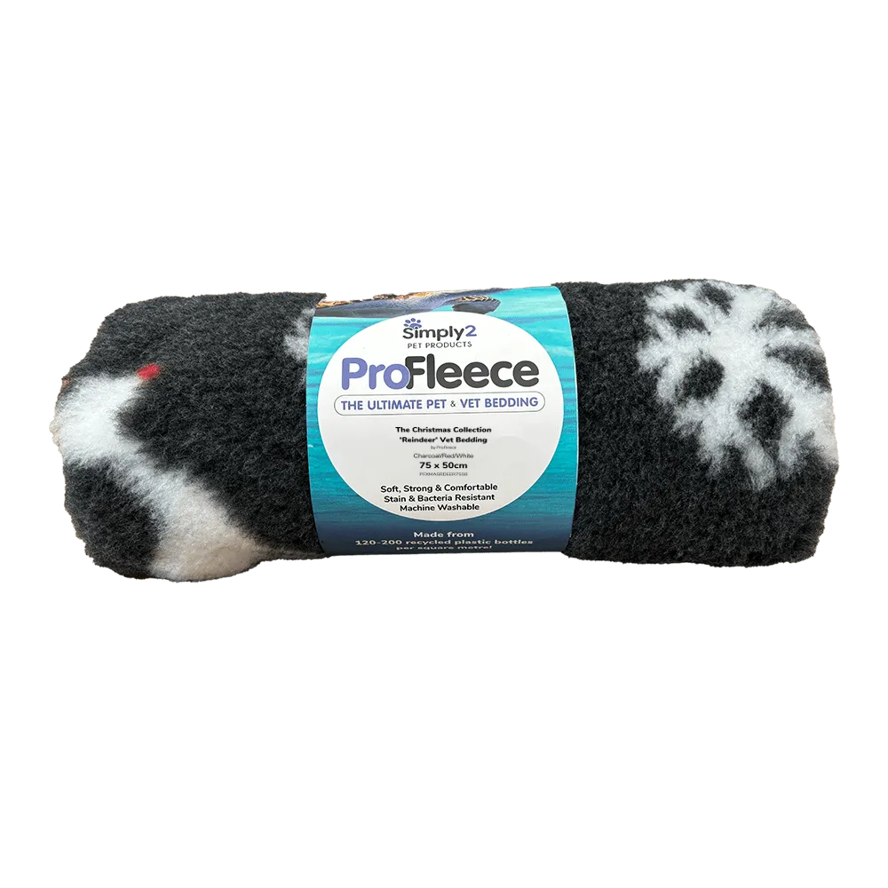 Christmas print pet bedding by ProFleece