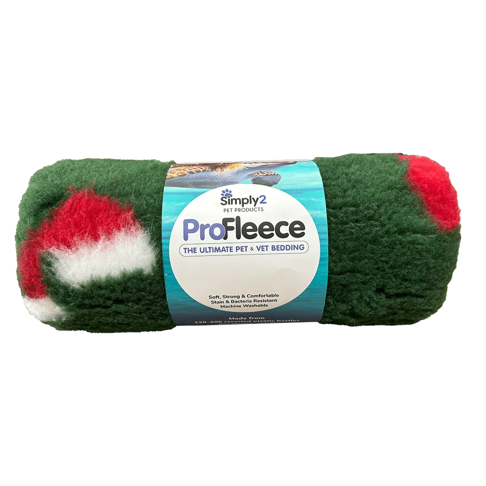 Christmas print pet bedding by ProFleece