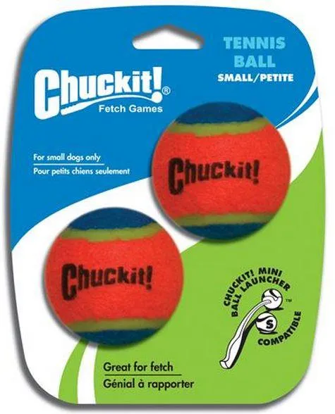 Chuckit! Tennis Ball Dog Toy (Large 2-Pack)
