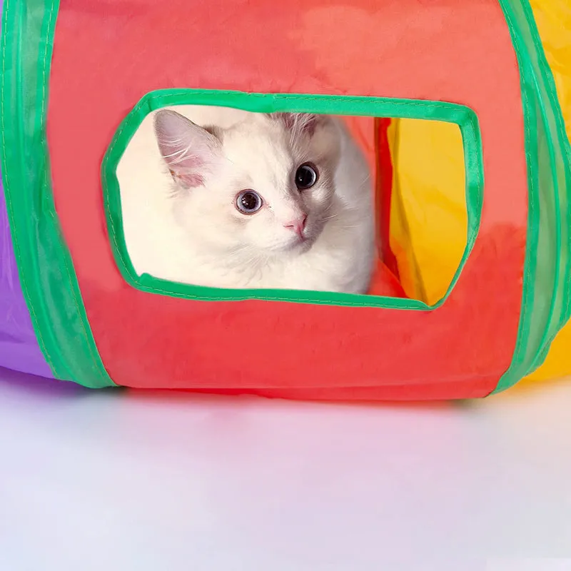 Collapsible Cat Play Tunnel