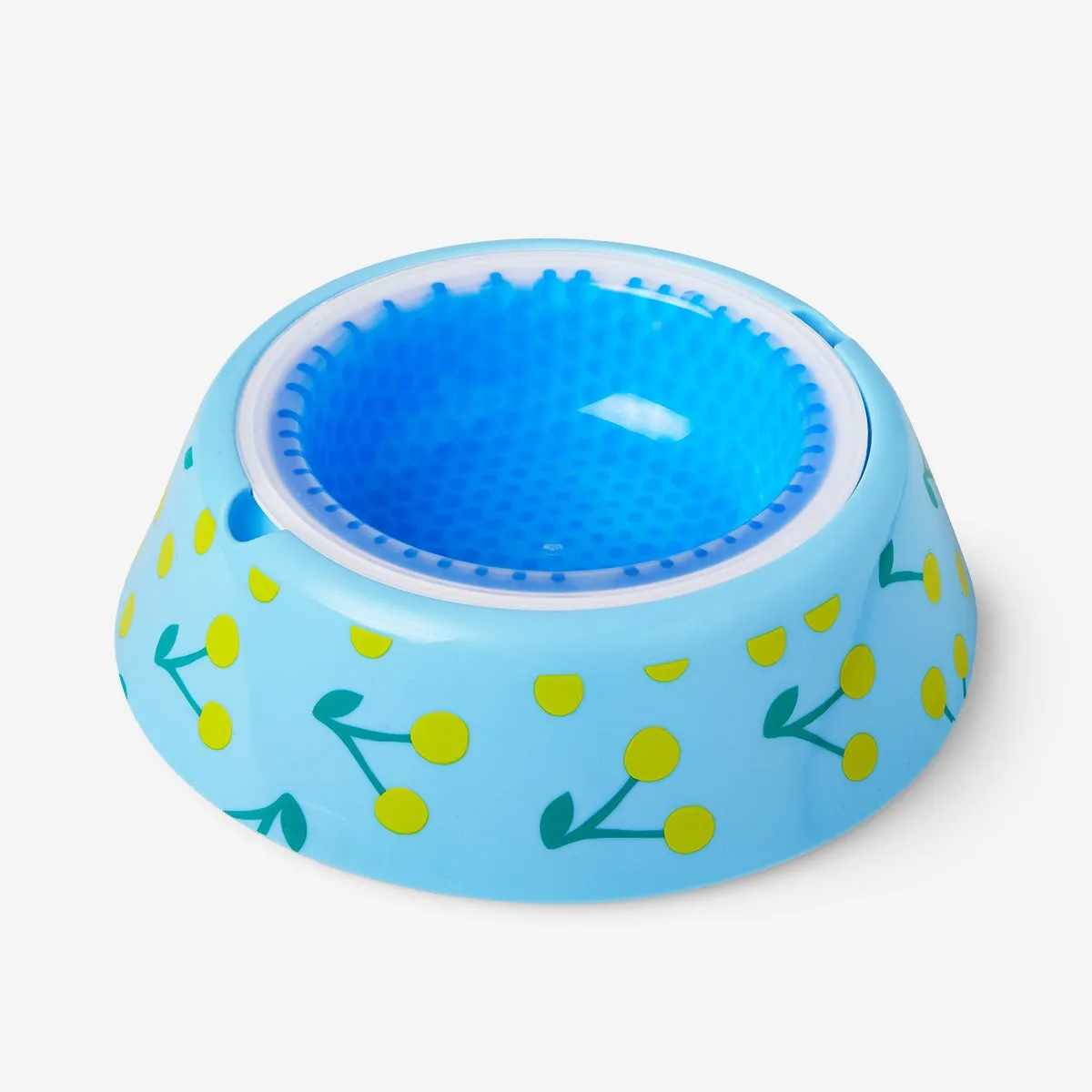 Cooling drinking bowl