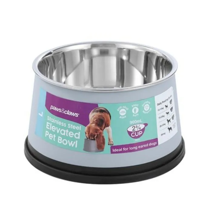Elevated Non-Slip Pet Bowl