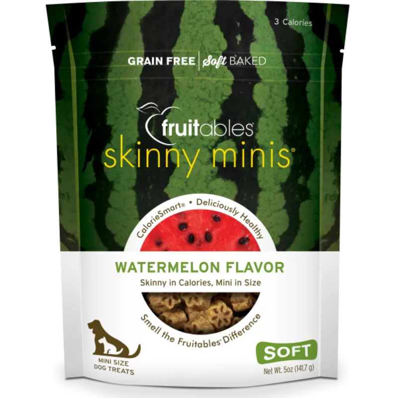 Fruitables Dog Skinny Minis Watermelon Chewy Treats 141g