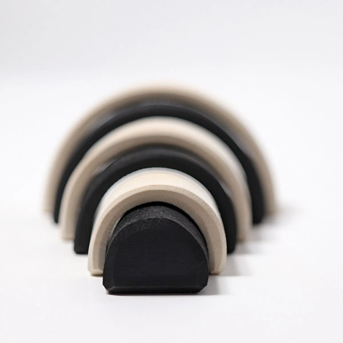 Grimm's Rainbow Monochrome Tunnel Small 6 Pieces - Retired Product