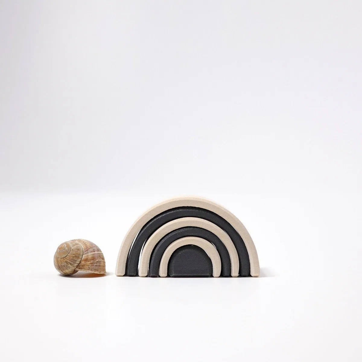 Grimm's Rainbow Monochrome Tunnel Small 6 Pieces - Retired Product