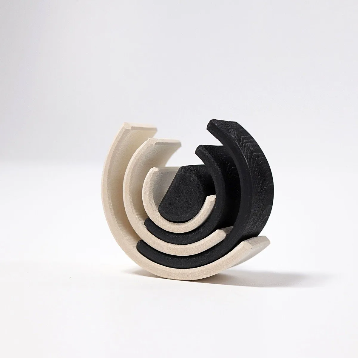 Grimm's Rainbow Monochrome Tunnel Small 6 Pieces - Retired Product