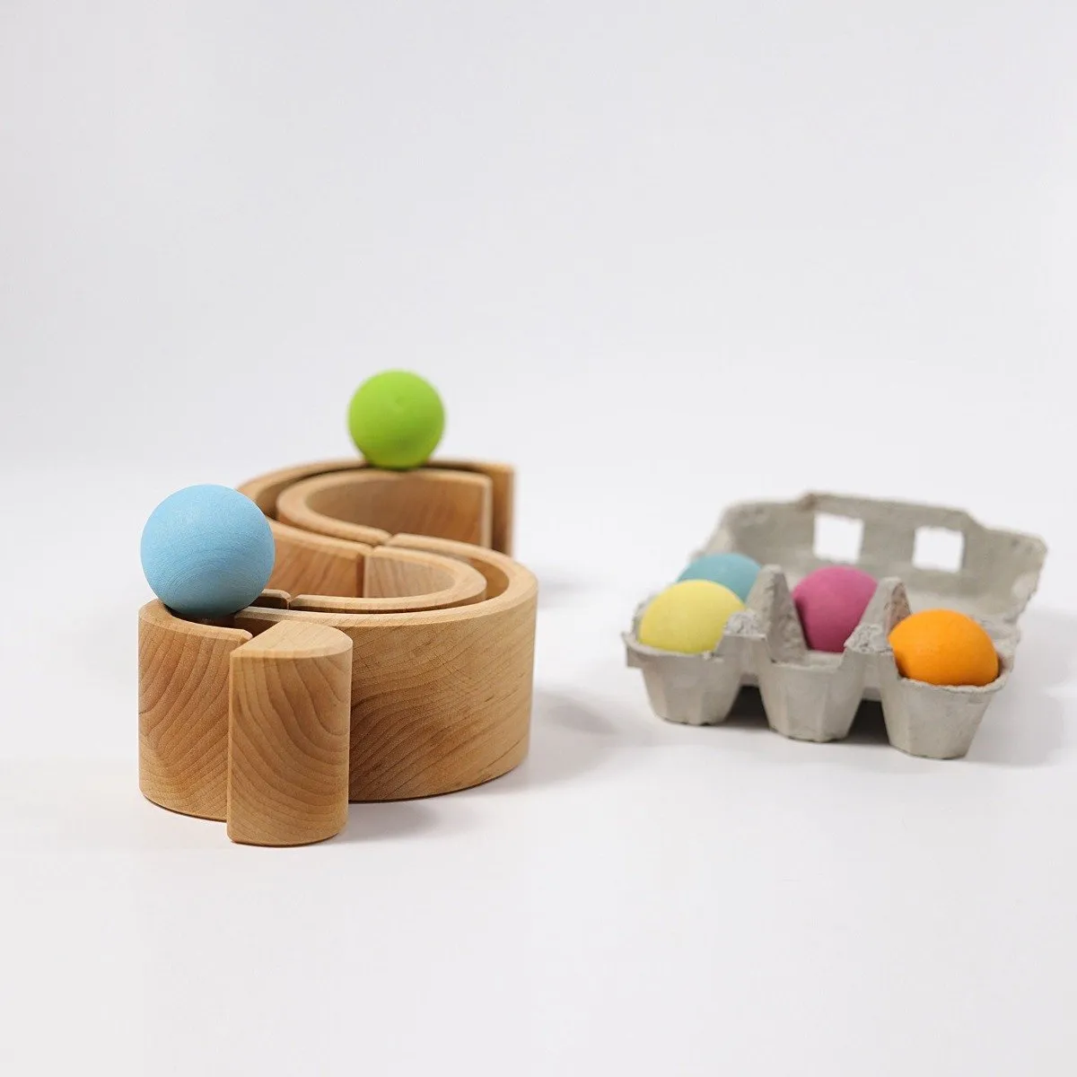 Grimm's Rainbow Natural Tunnel Medium 6 Pieces