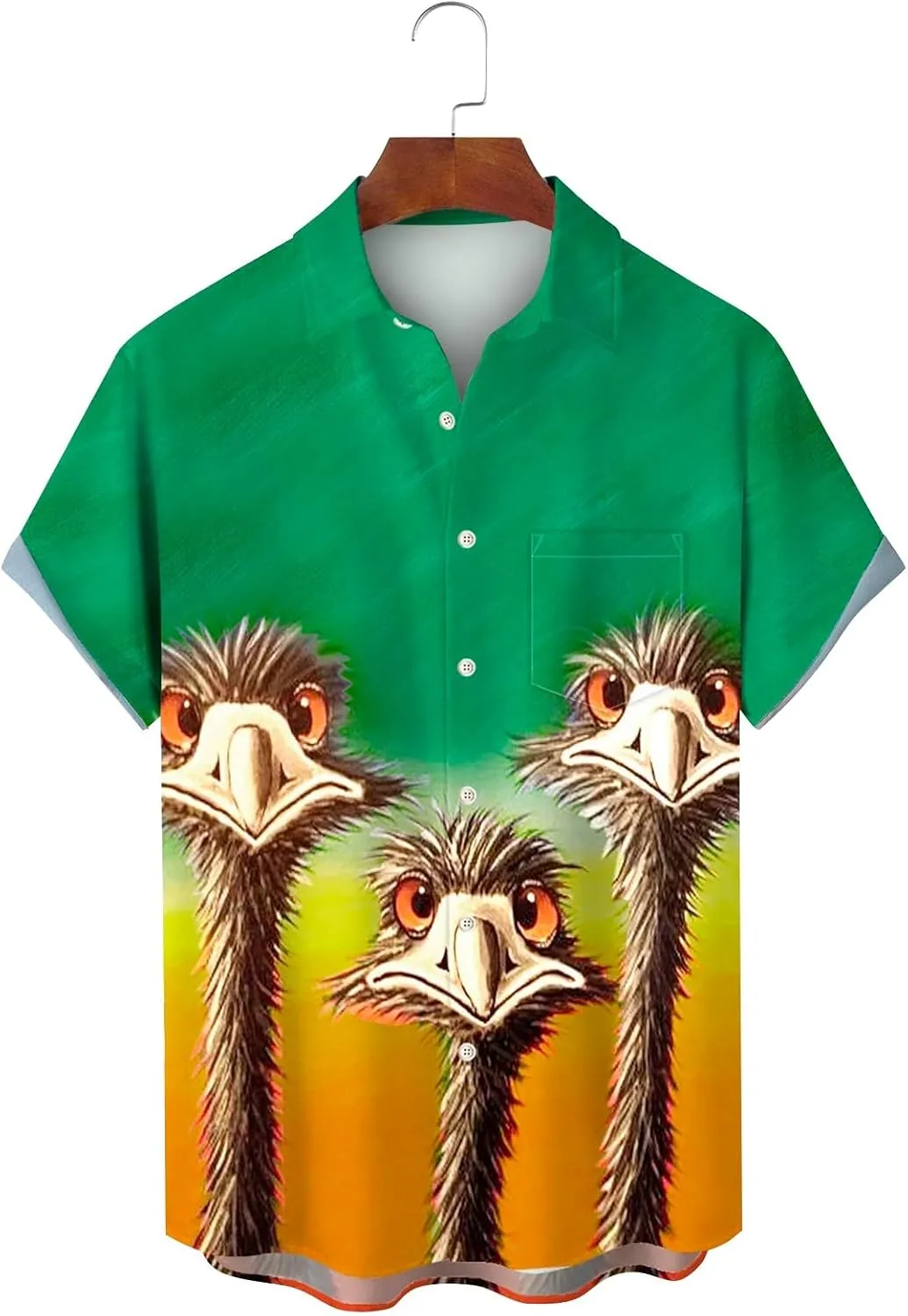Hawaiian Shirts for Men Down Tropical Holiday Beach Shirts Men's Hawaiian Shirt Men's Hawaiian Floral Shirts Funny