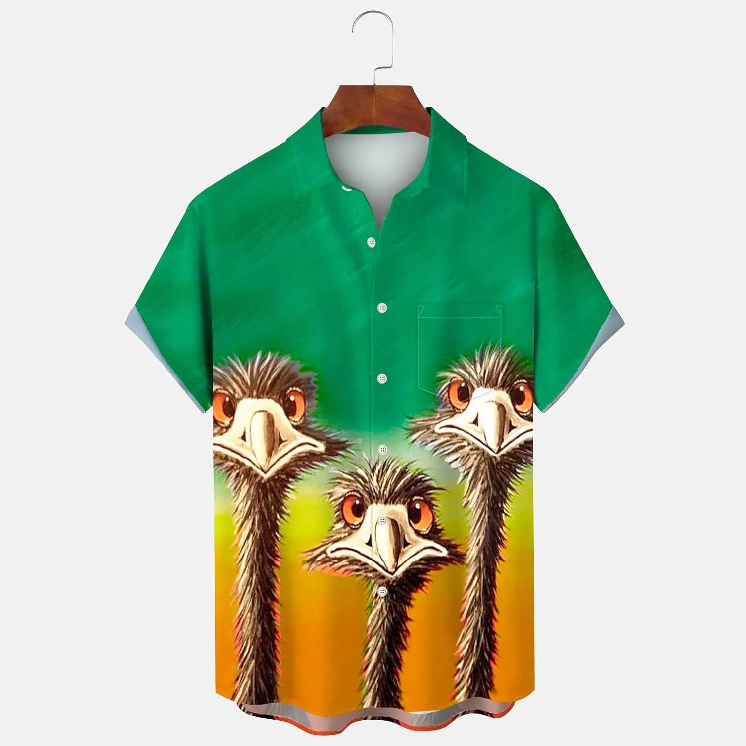 Hawaiian Shirts for Men Down Tropical Holiday Beach Shirts Men's Hawaiian Shirt Men's Hawaiian Floral Shirts Funny