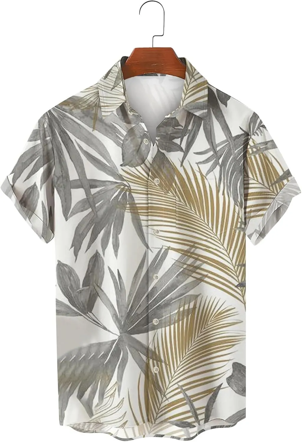 Hawaiian Shirts for Men Down Tropical Holiday Beach Shirts Men's Hawaiian Shirt Men's Hawaiian Floral Shirts Funny