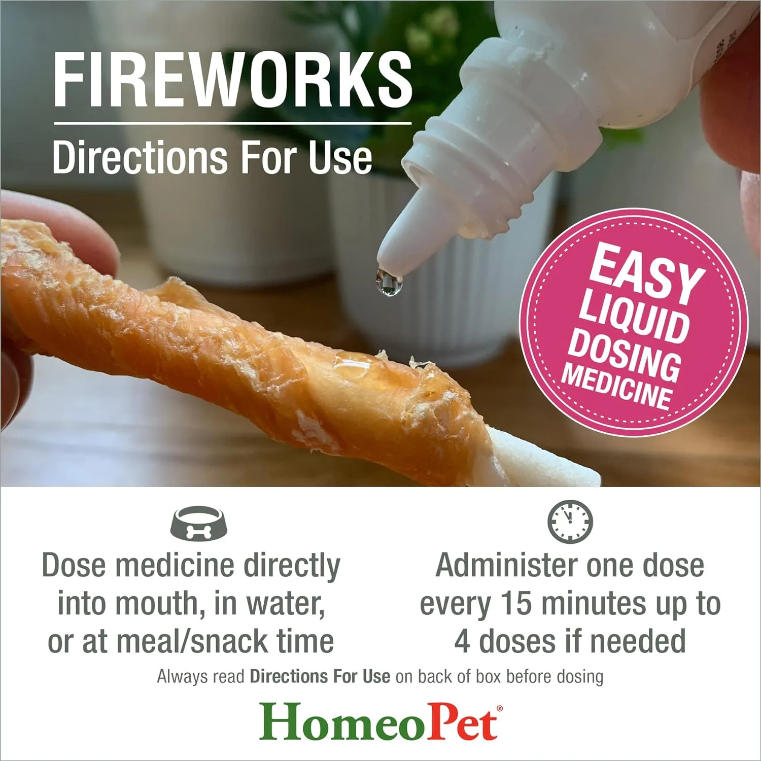 Homeopet Fireworks