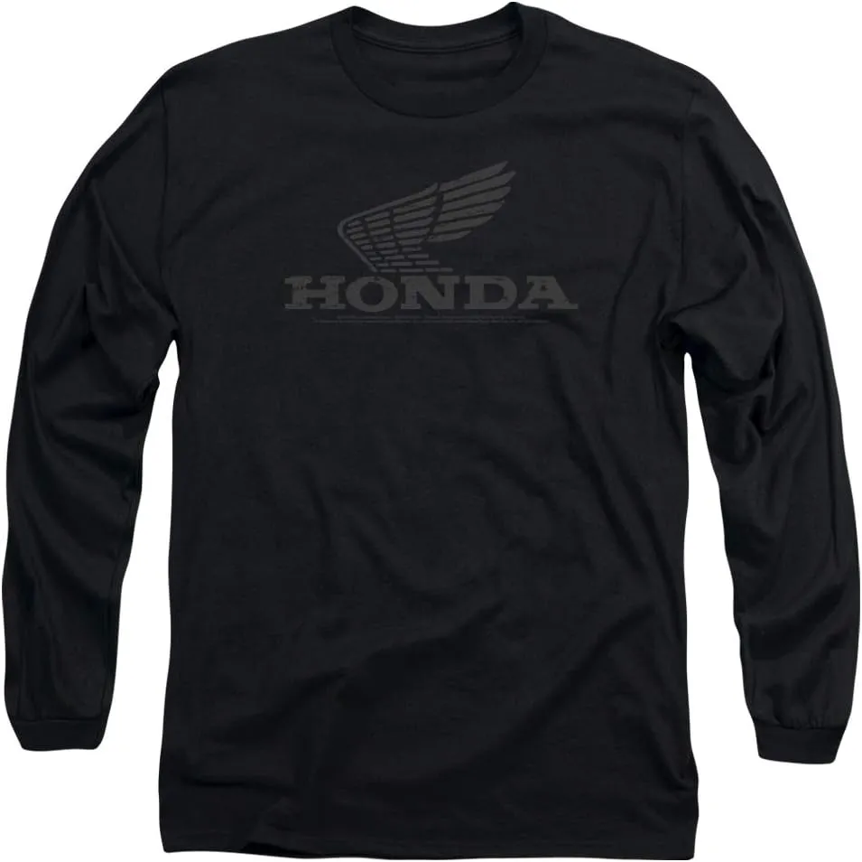 Honda Vintage Wing Unisex Adult Long-Sleeve T Shirt for Men and Women