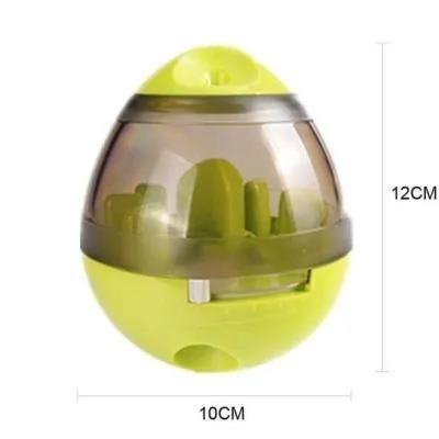 Interactive Dog Cat Food Treat Ball Bowl Tumbler Toy