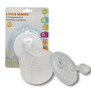 Little Mimos 3-Compartment Formula Container (24 Pieces)
