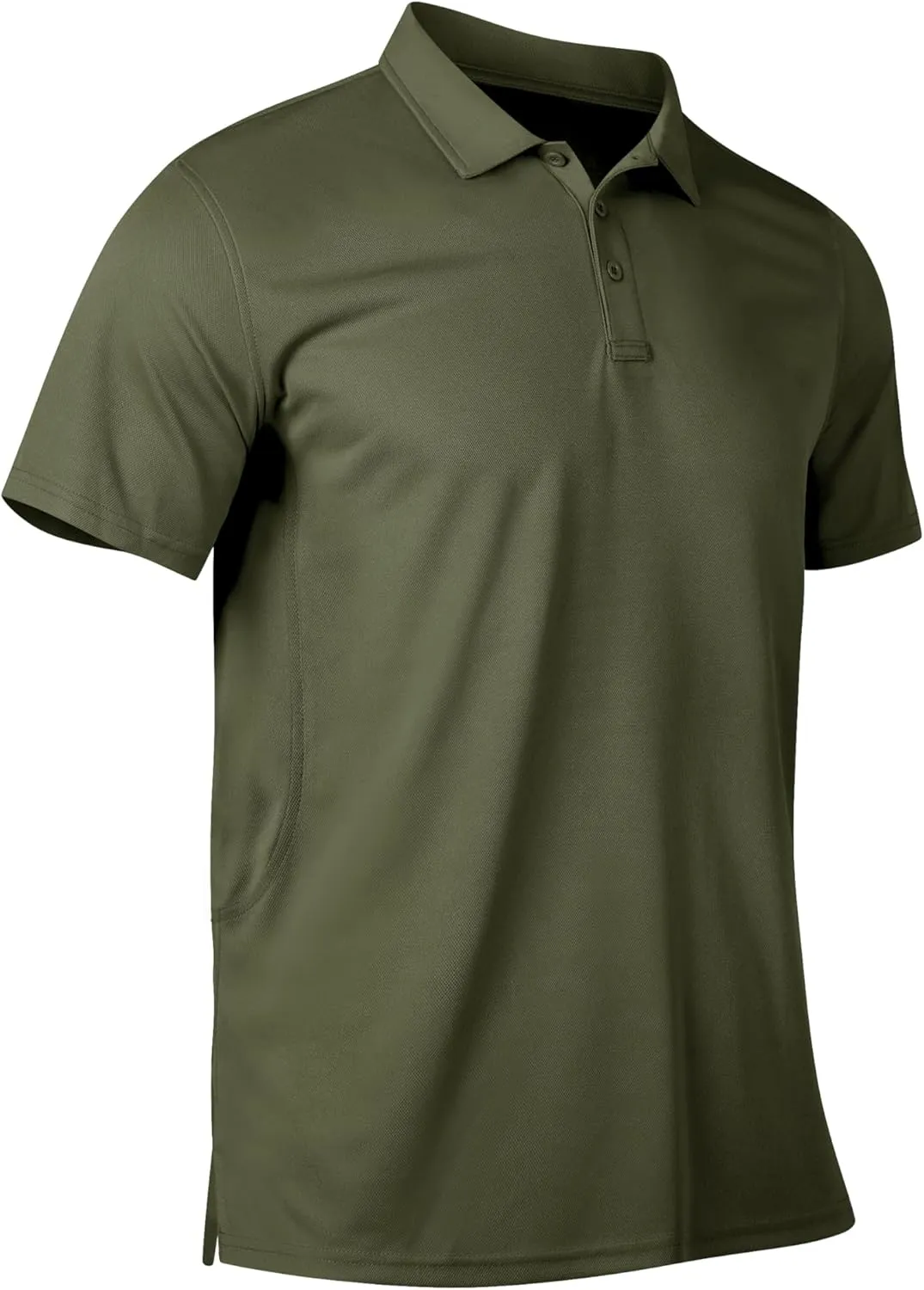 Long Sleeve Polo Shirts for Men Quick Dry Performance Polo T Shirts Collared Tactical Shirt Athletic UPF Golf Shirts