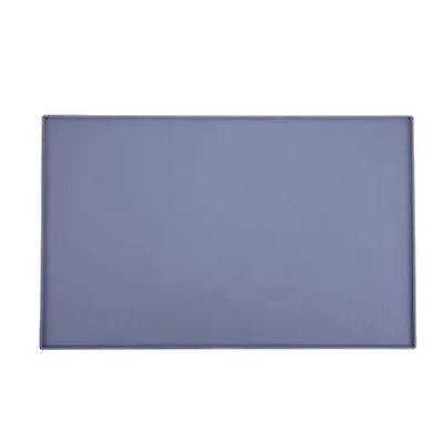M 60*40cm black Waterproof non-slip silicone pet feeding mat AZ22398