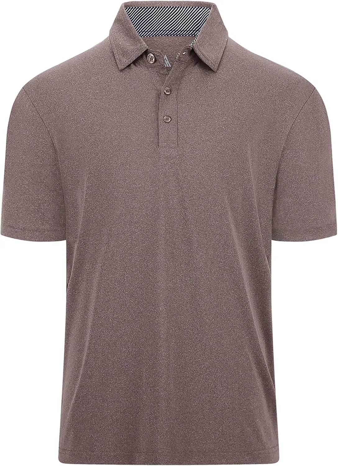 Men's Polo Shirts Short Sleeve Moisture Wicking Performance Golf Shirts Collared Lightweight Casual T-Shirt Athletic
