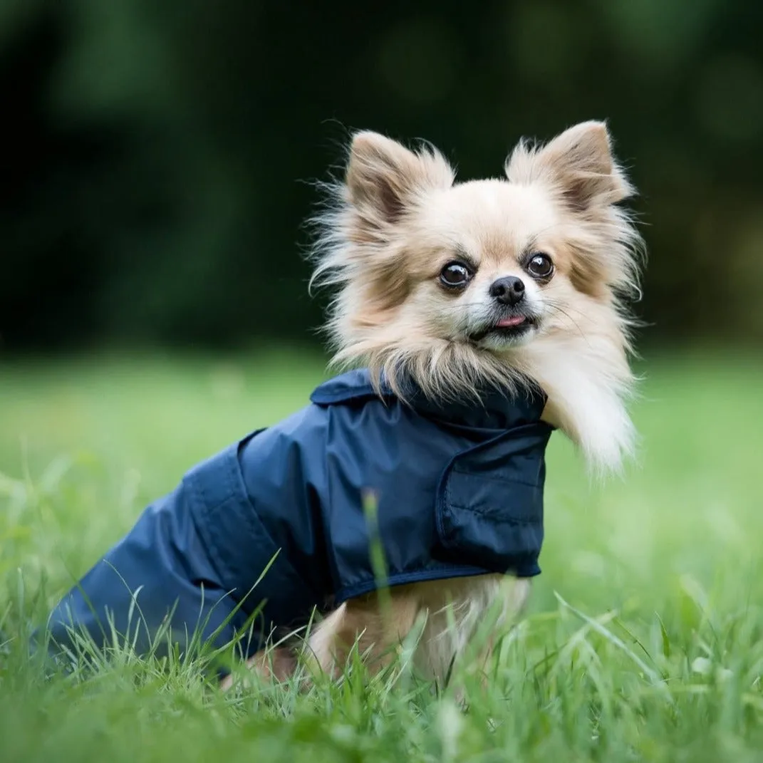 Navy Blue Raincoat - Bristol