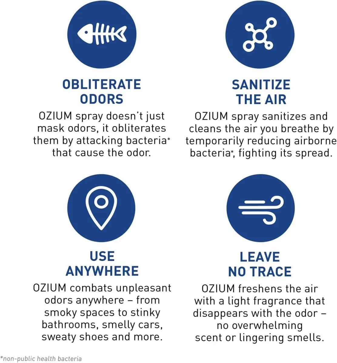 OZIUM Air Sanitizer 8oz Original Scent