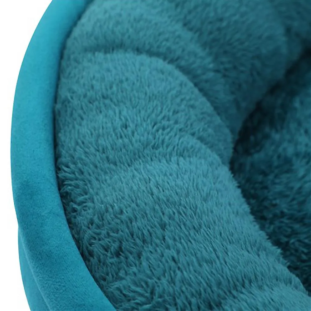 Paws & Claws MOSCOW ROUND BED TEAL SMALL - TEAL
