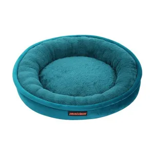 Paws & Claws MOSCOW ROUND BED TEAL SMALL - TEAL