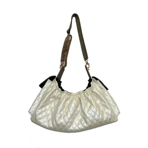 Petote Gigi Sling Dog Carrier Ivory Quilted