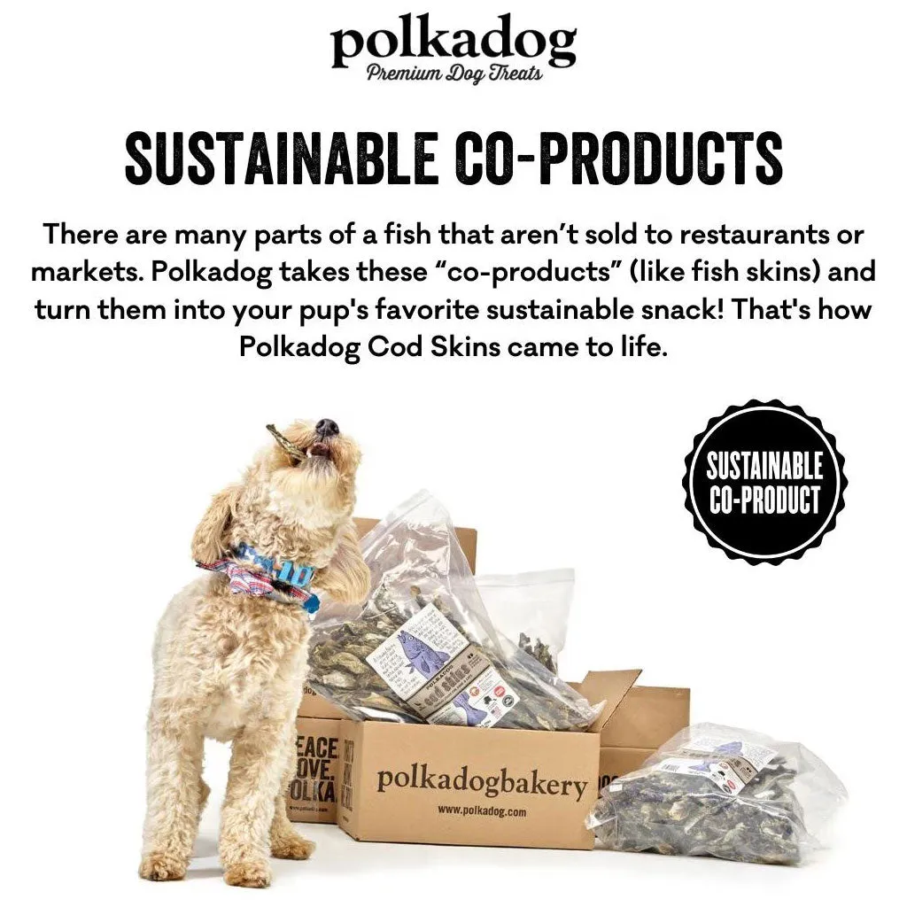 Polkadog Cod Skin Crunchy Sticks for Dogs & Cats