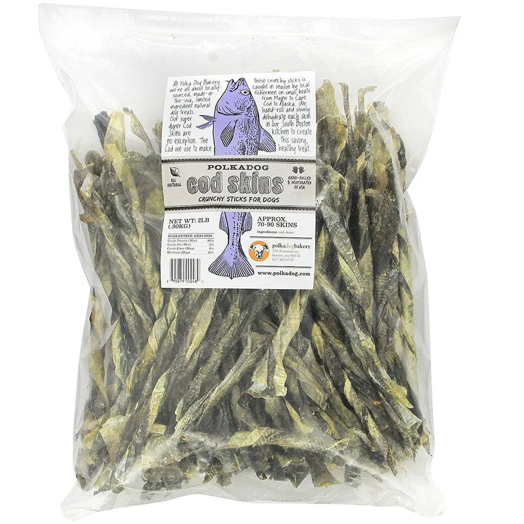 Polkadog Cod Skin Crunchy Sticks for Dogs & Cats