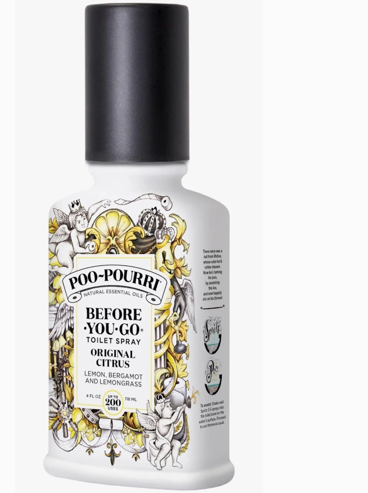Poo-Pourri Before-You-Go Toilet Spray | Original Citrus