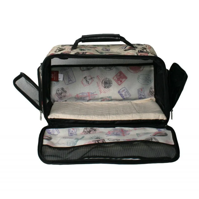 POSTAGE STAMP DOG CARRIER