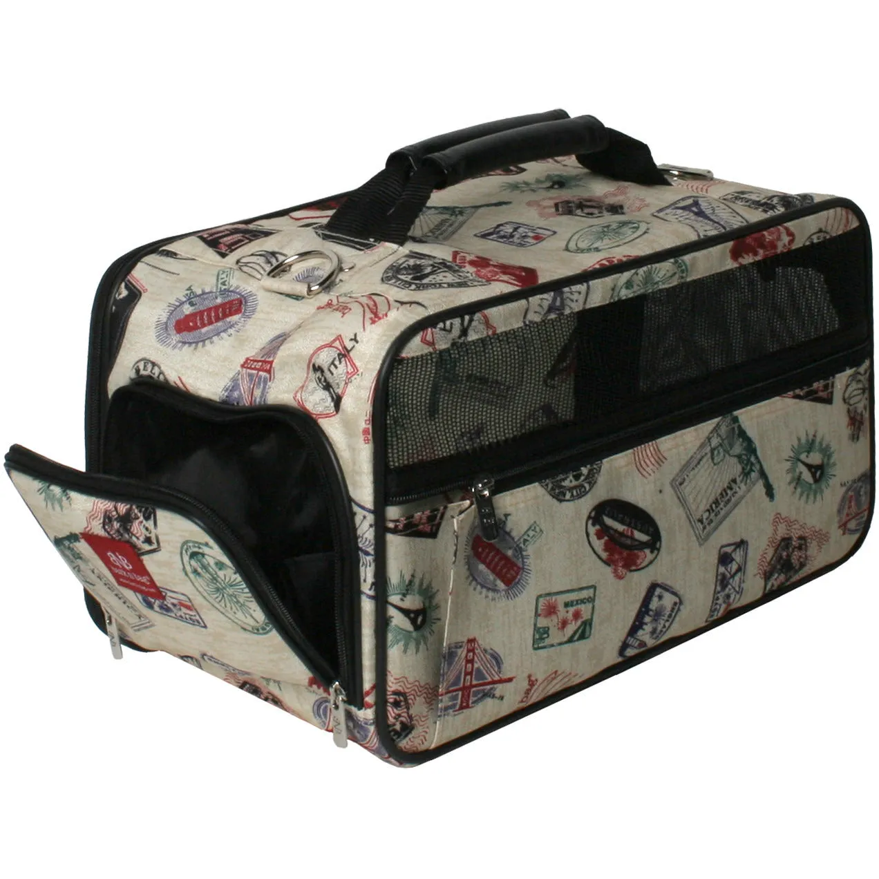POSTAGE STAMP DOG CARRIER