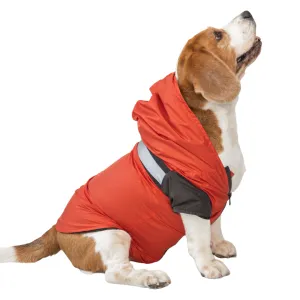 Red Reflective Raincoat