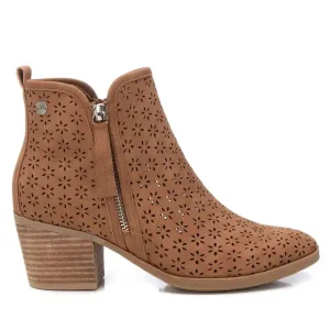 Refresh - Camel PU Ladies Ankle Boots