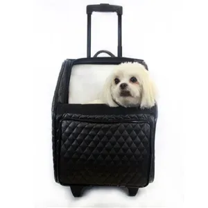 RIO BAG ON WHEELS 3-IN-1 DOG CARRIER - QUILTED LUXE