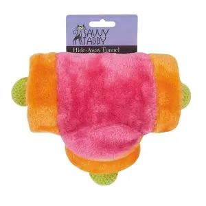 Savvy Tabby Hide-Away Tunnel Cat Toys