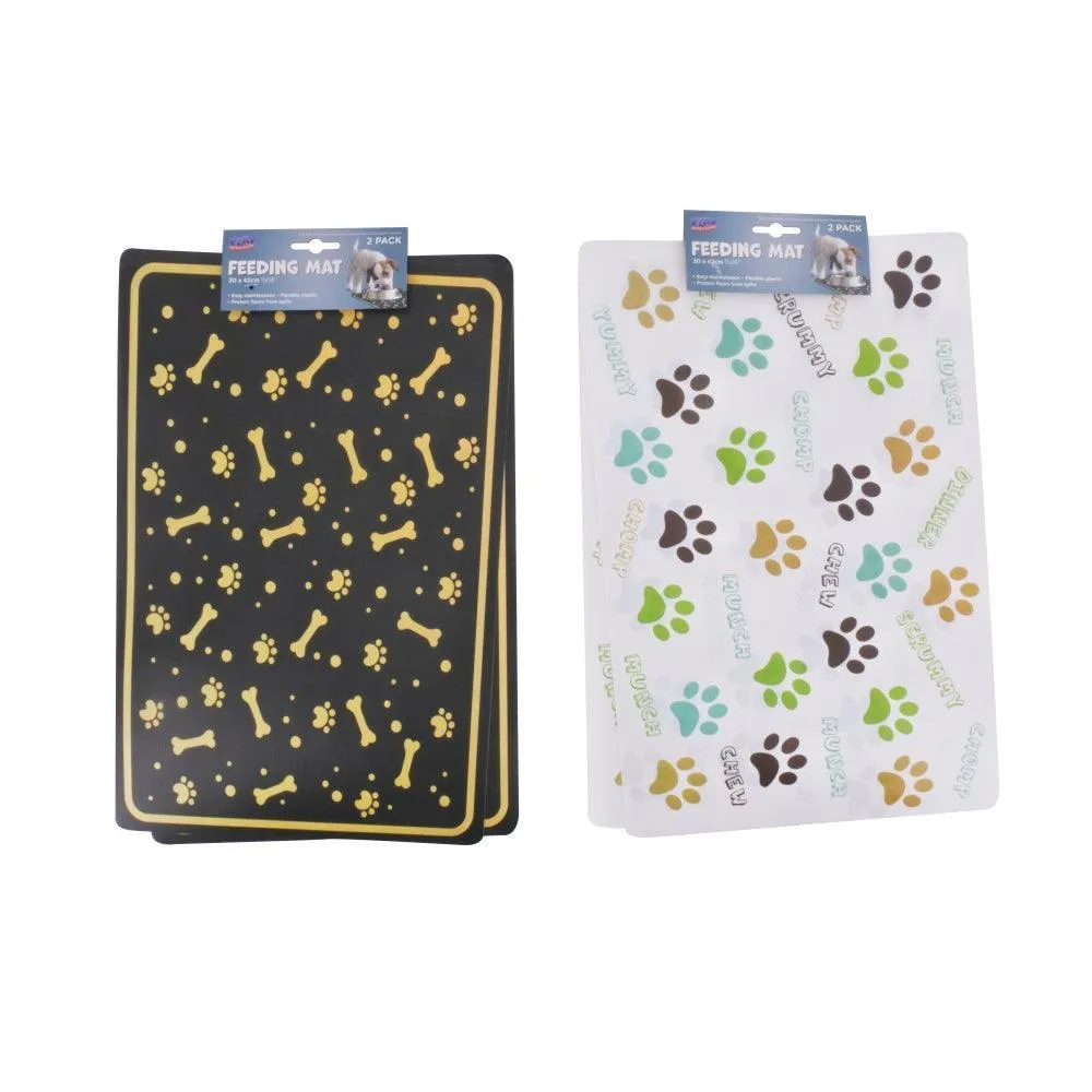 UBL Pet Feeding Mat | Pack of 2